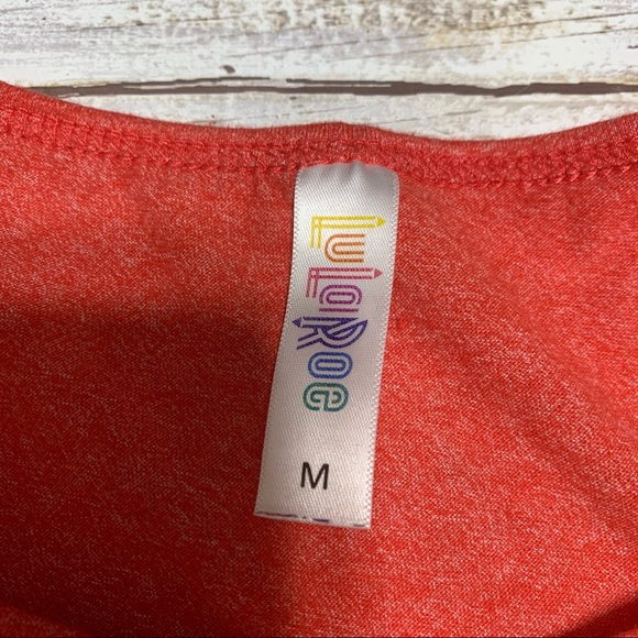 ‼️LULAROE PERFECT T Red Size Medium‼️ - Picture 2 of 16